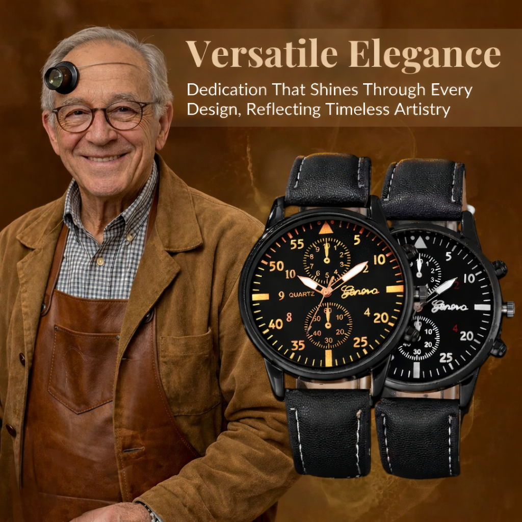 4-Piece Fashion Watch and Bracelet Set