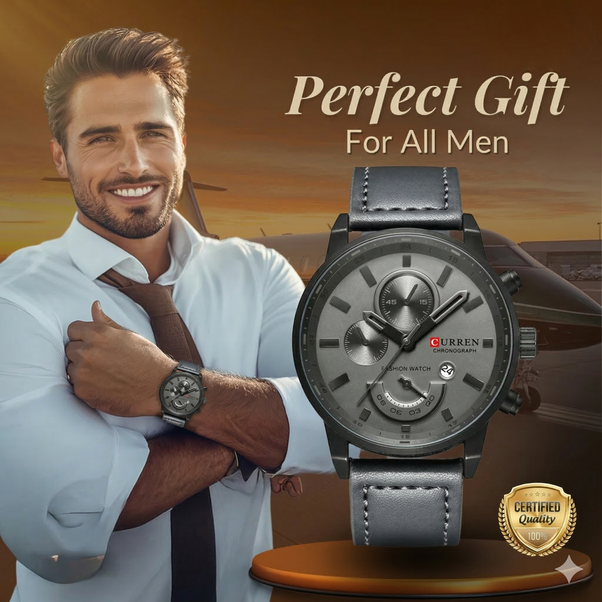 Fashion Casual Sport Quartz Watch