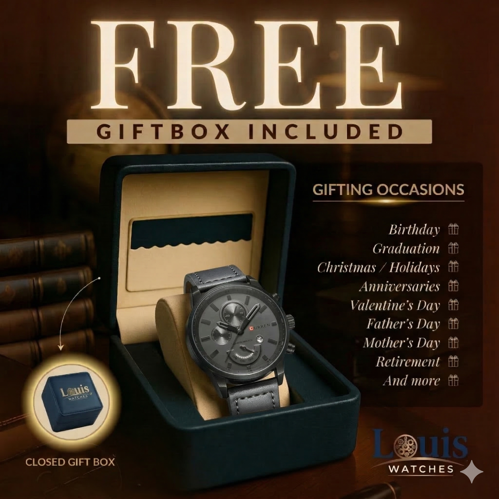 Fashion Casual Sport Quartz Watch