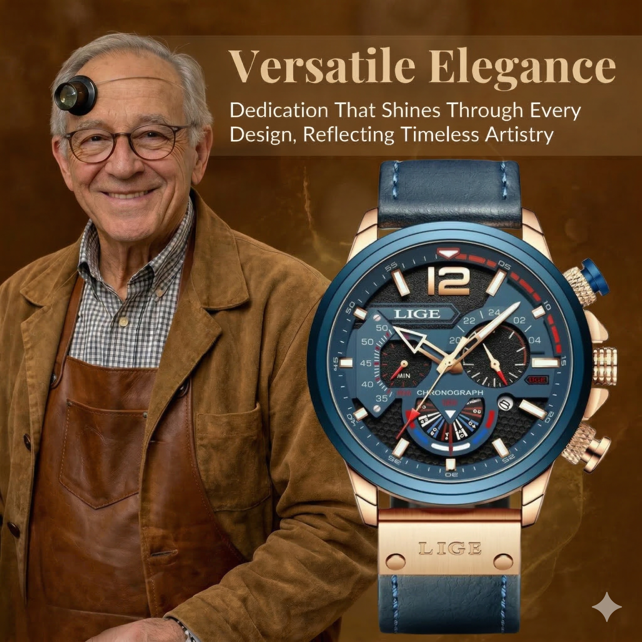 Durable Quartz Military Watch