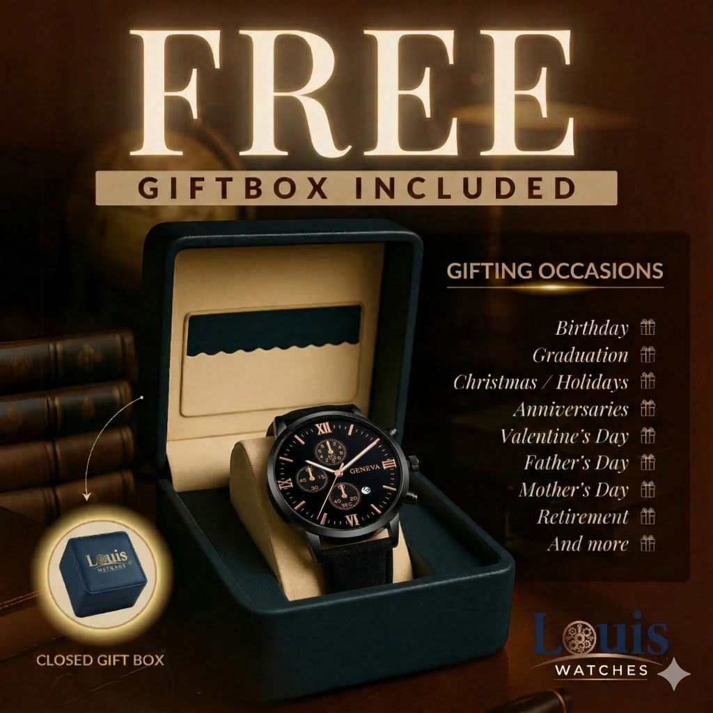 Casual Analog Quartz Watch