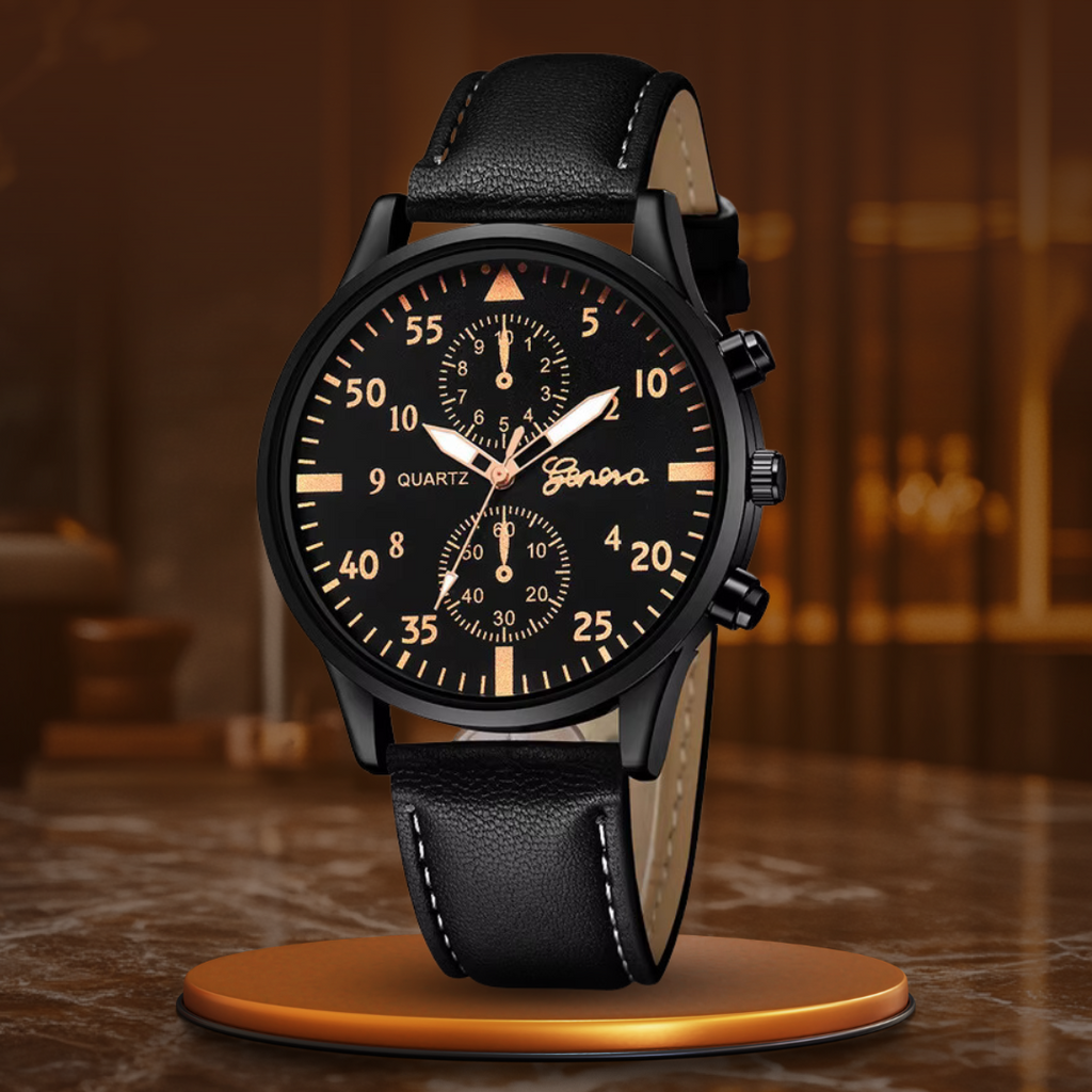 4-Piece Fashion Watch and Bracelet Set