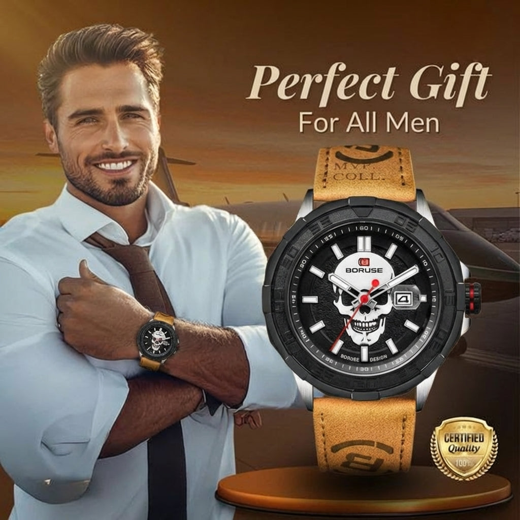 Fashionable Chronograph Multifunction Watch